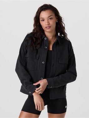 Vuori Mackenzie Jacket - Washed Black (L)